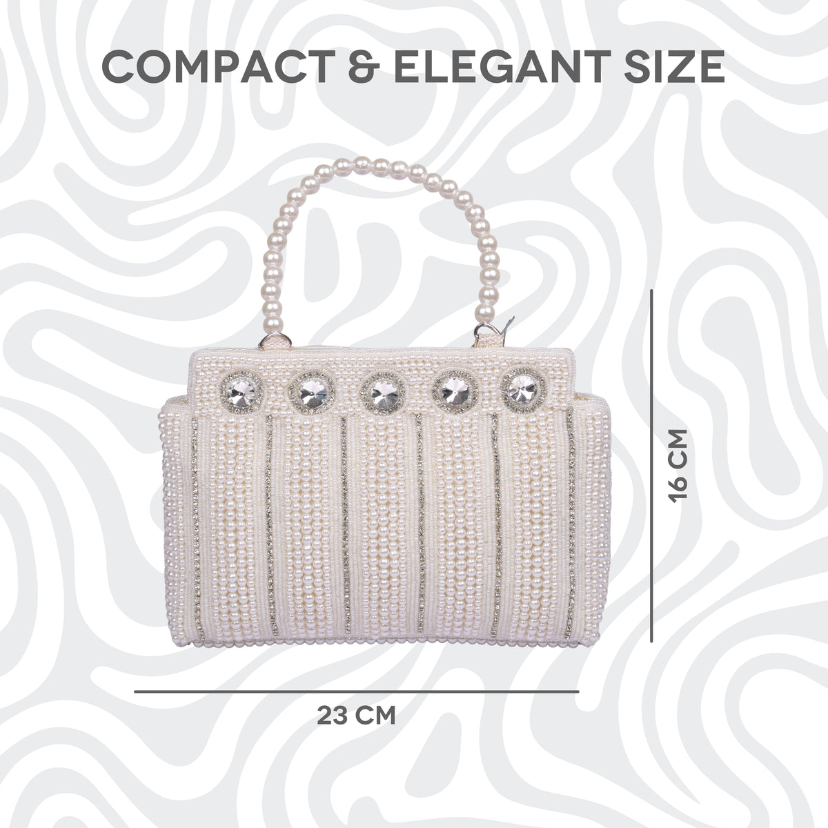 Elegant Pearl Party Bag