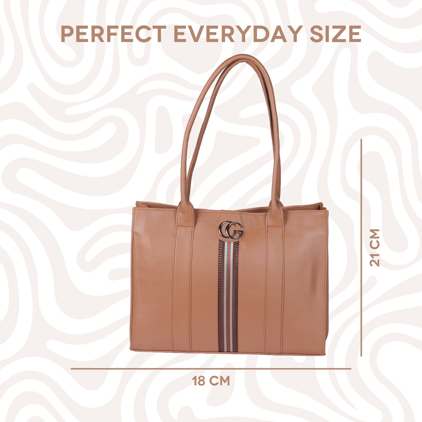 Modern Stripe Tote Bag