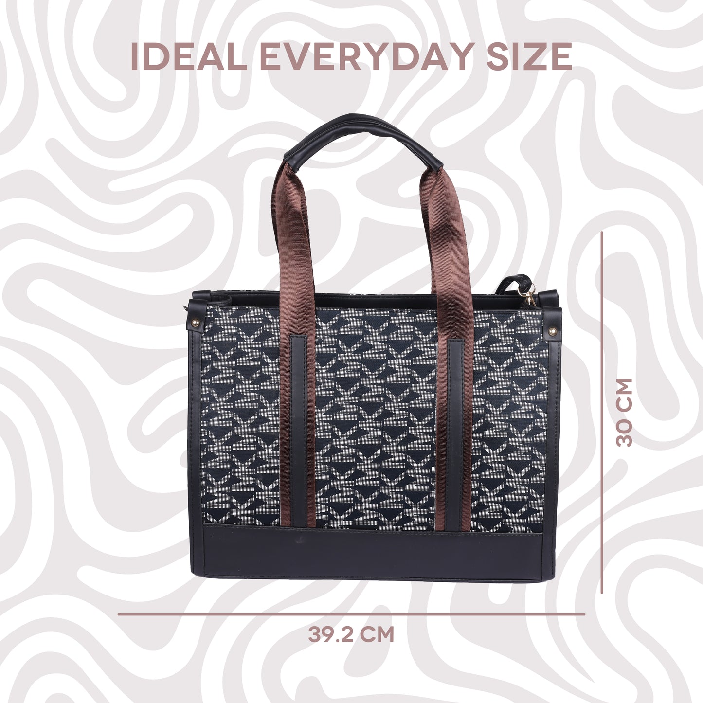 Luxury Monogram Tote Bag