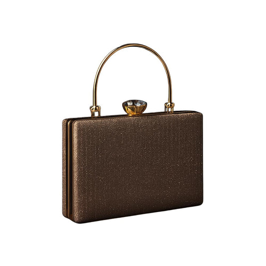 Aurora diamond clutch