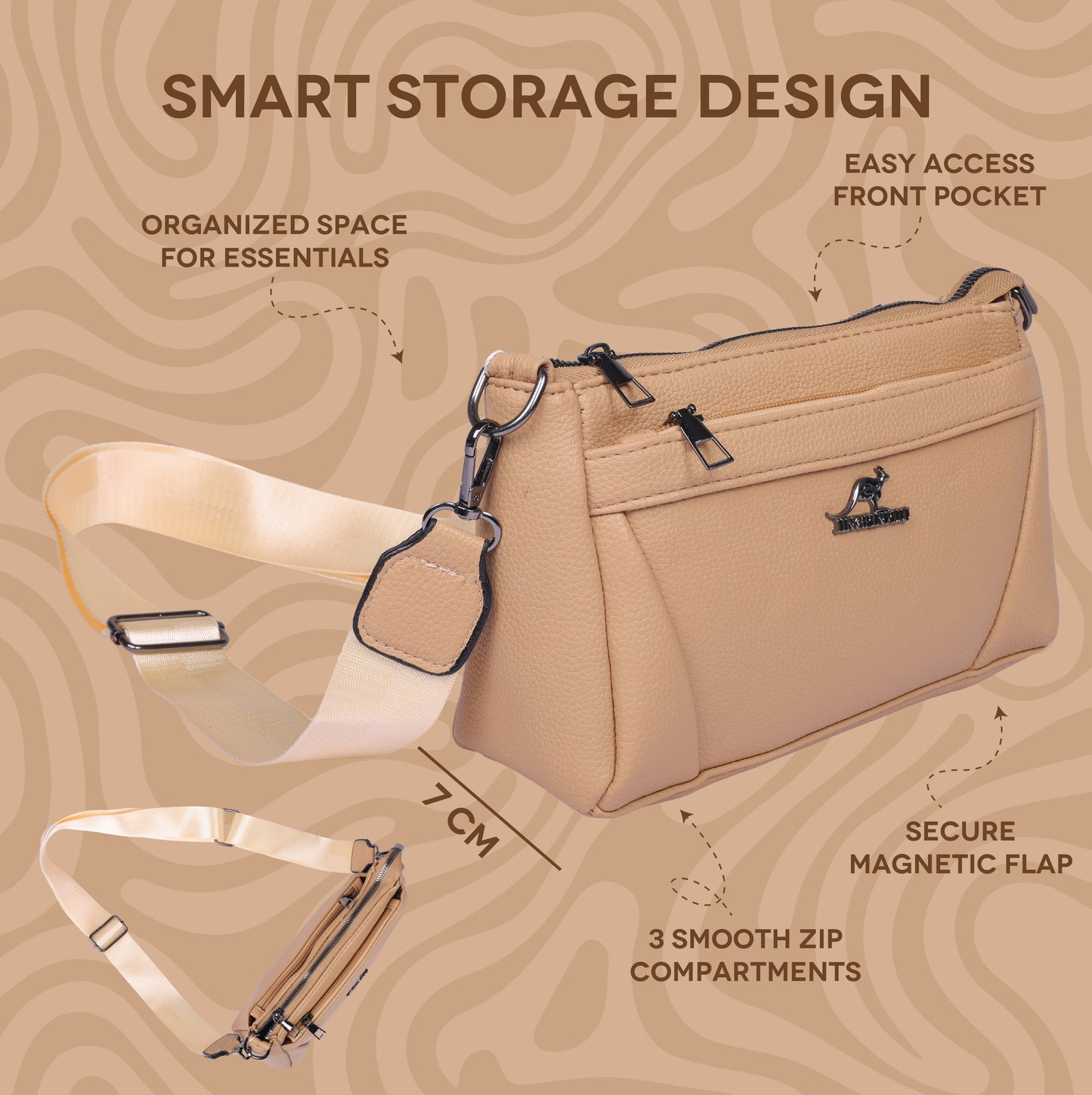 Luxury Everyday Crossbody Bag