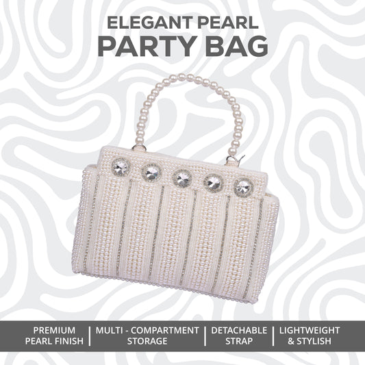 Elegant Pearl Party Bag