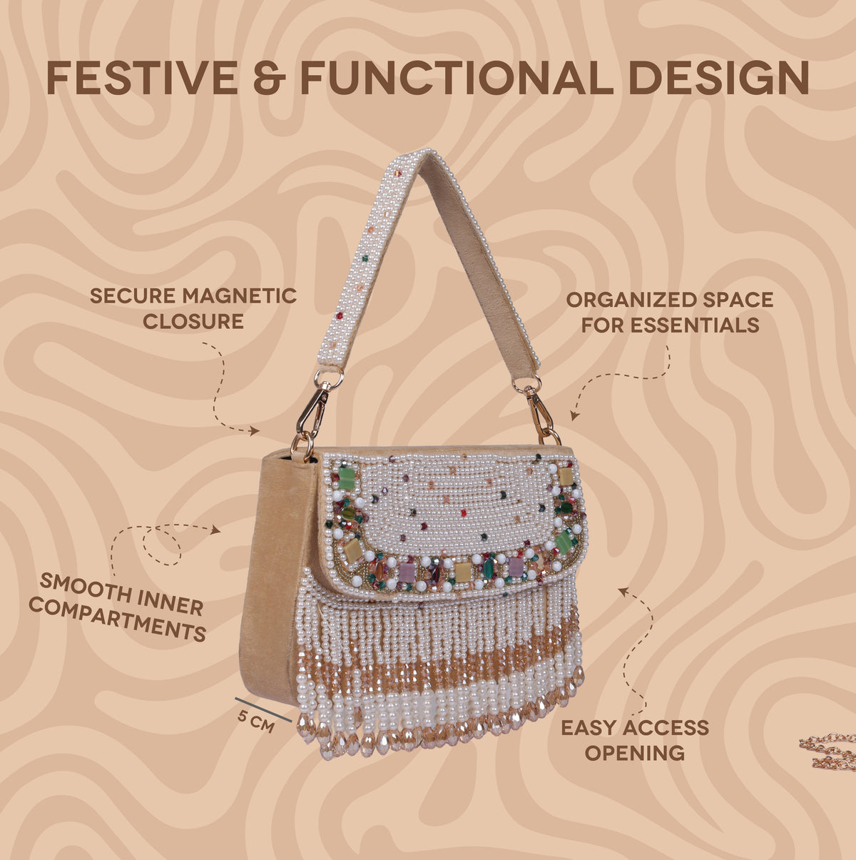 Boho Fringe Party Bag