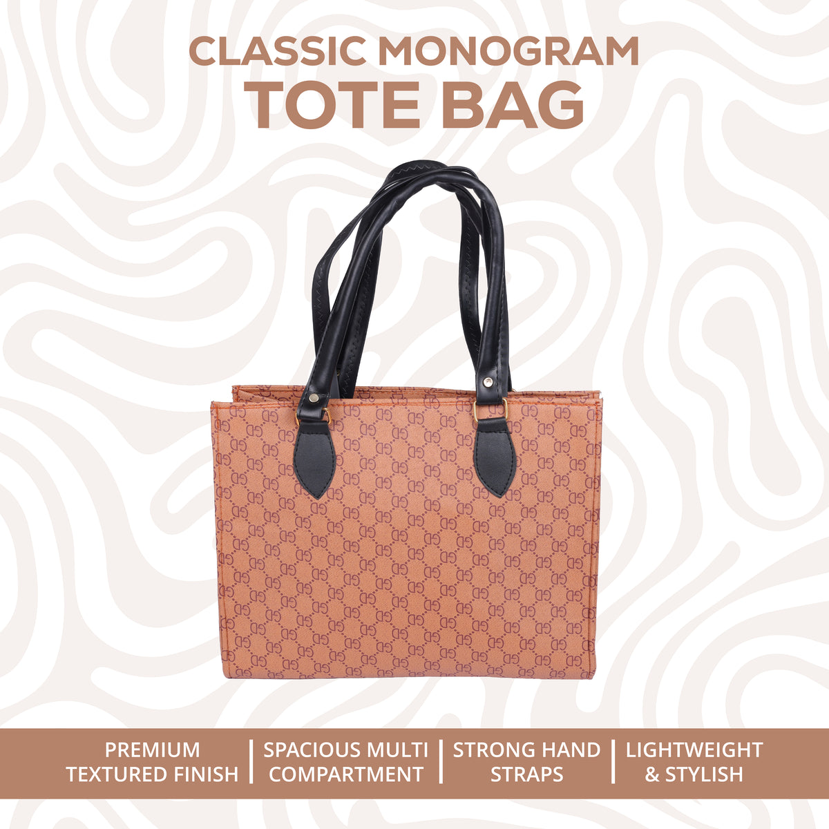 Classic Monogram Tote Bag