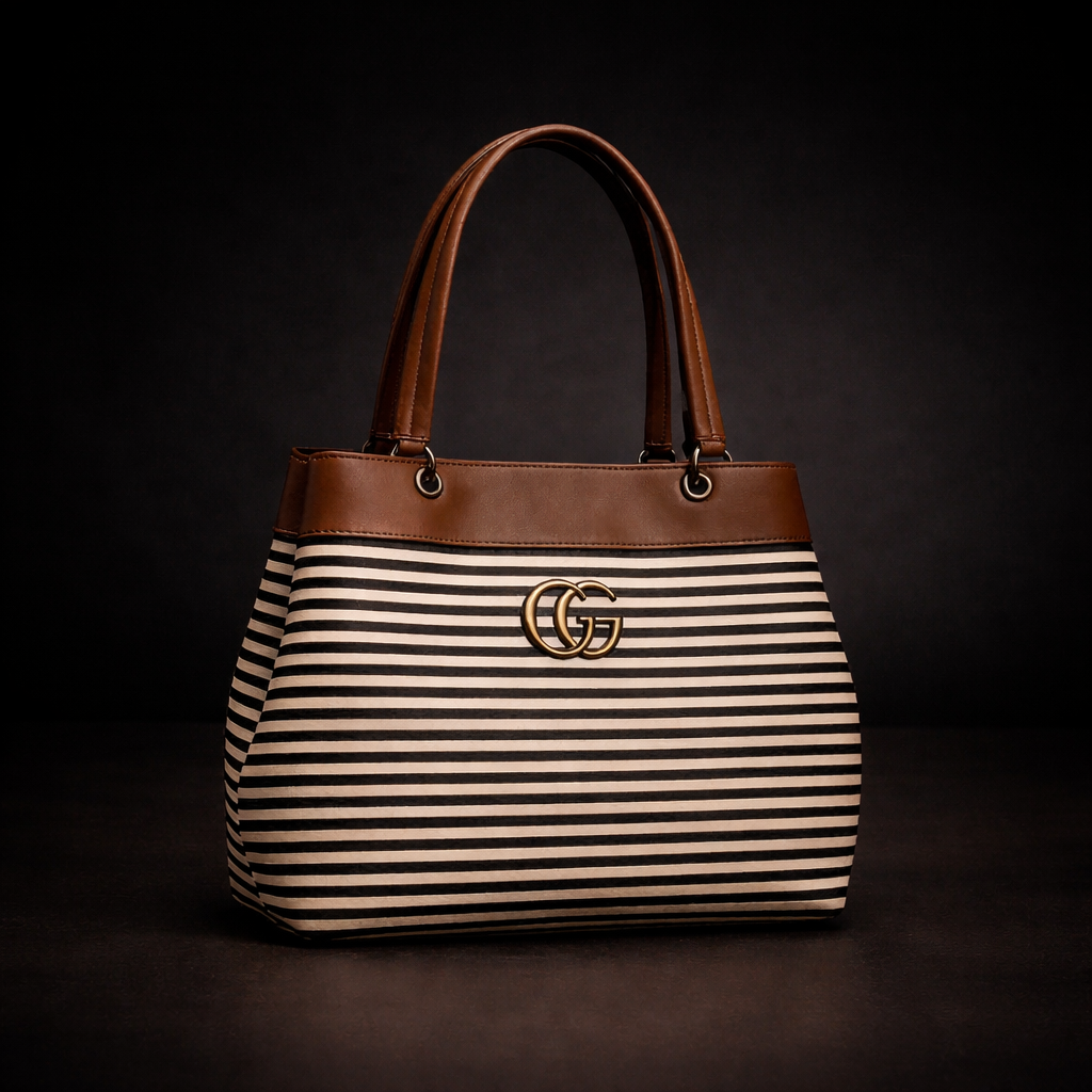 Urban Stripe Handbag